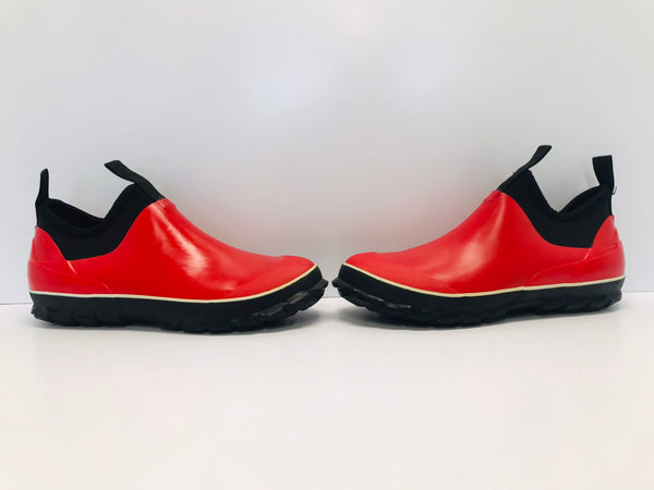Rain Boot Shoe Ladies Size 8.5 Baffin Muck Pond Field Stream Waterproof Red Black Like New Worn Once Outstanding Quality
