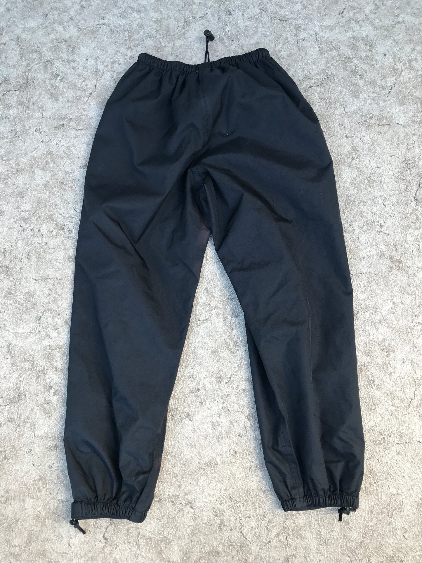 Rain Pants Child 12-14 Wetskins Black Waterproof