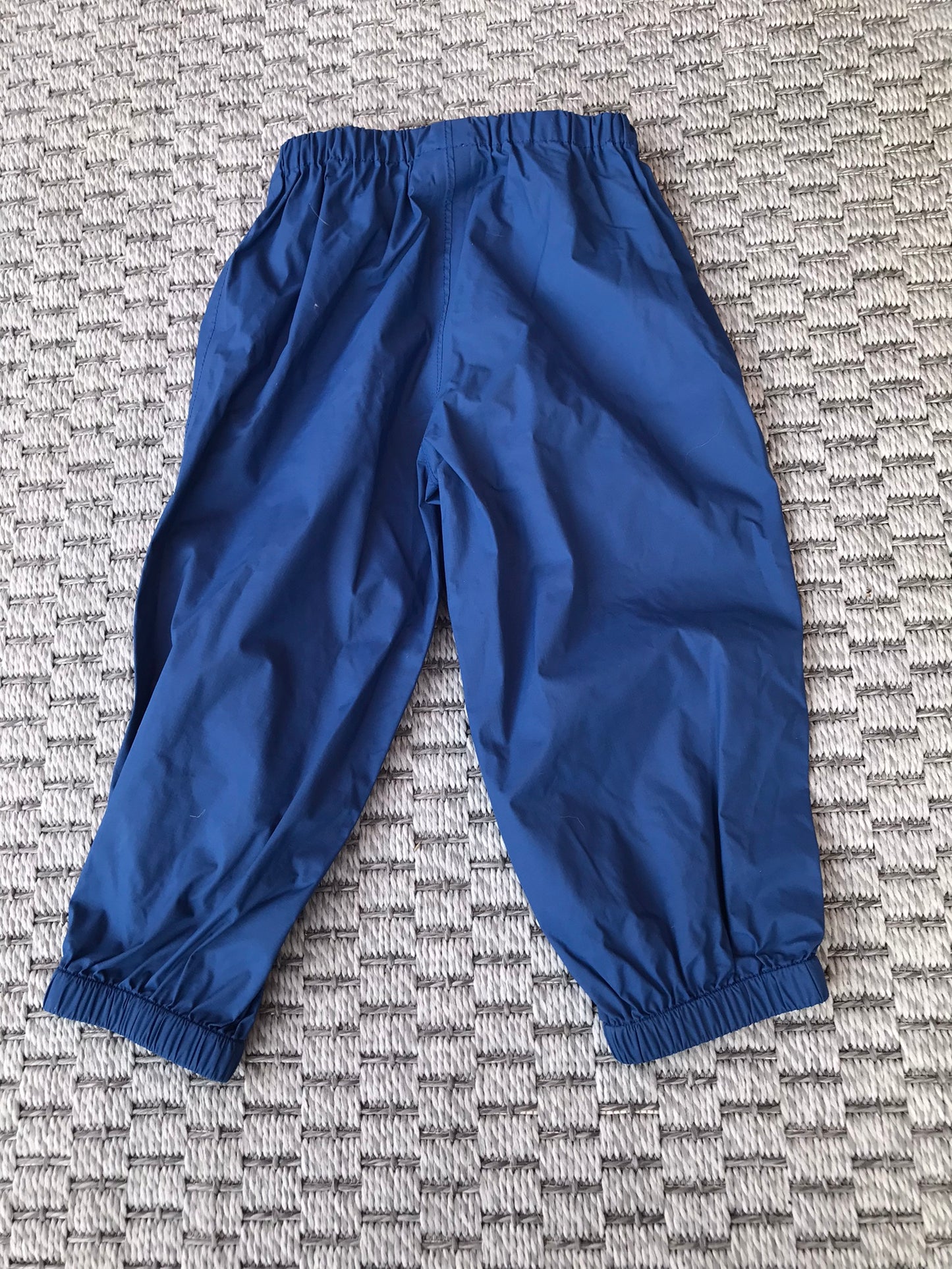 Rain Pants Child Size 18 month MEC Marine Blue Excellent