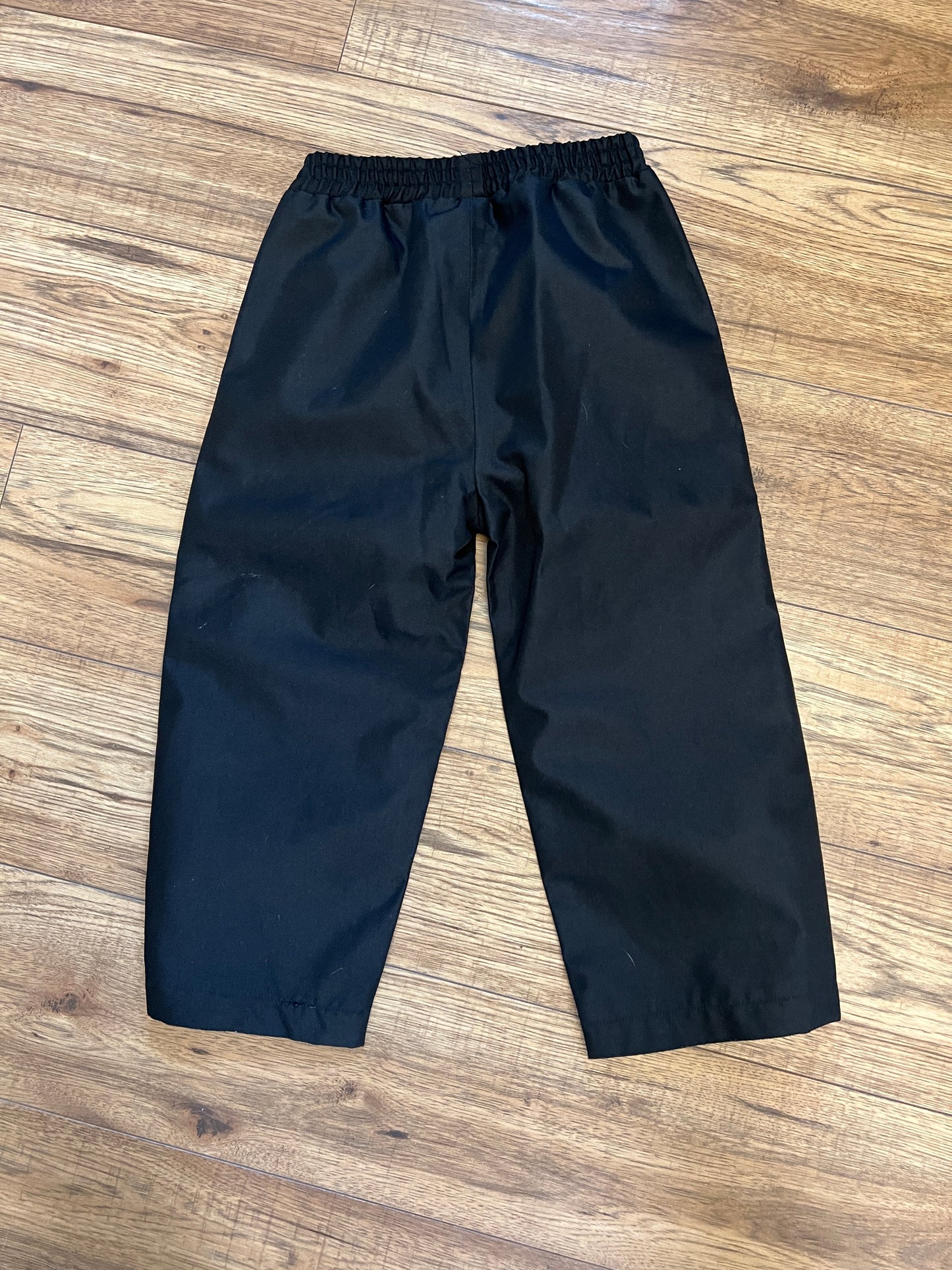 Rain Pants Child Size 5 Oakiwear Black Like New