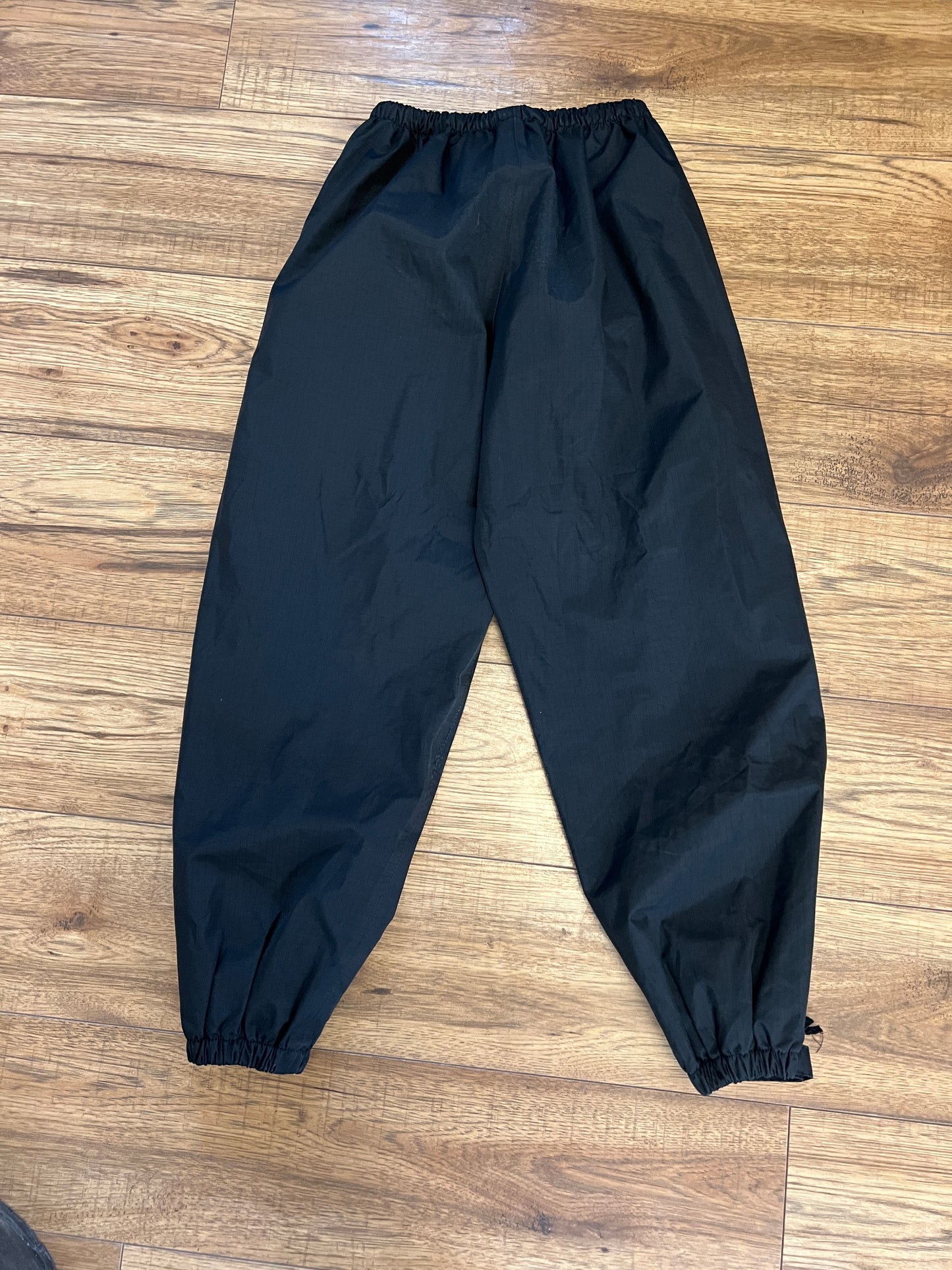 Rain Pants Child Size 8-10 Wetskins Black Waterproof Excellent