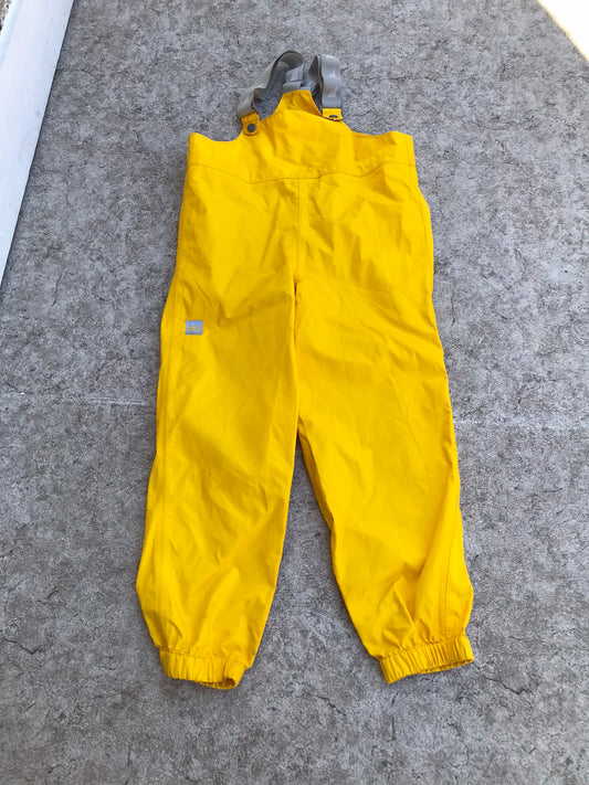 Rain Pants Child Size 8 MEC Yellow With Excellent