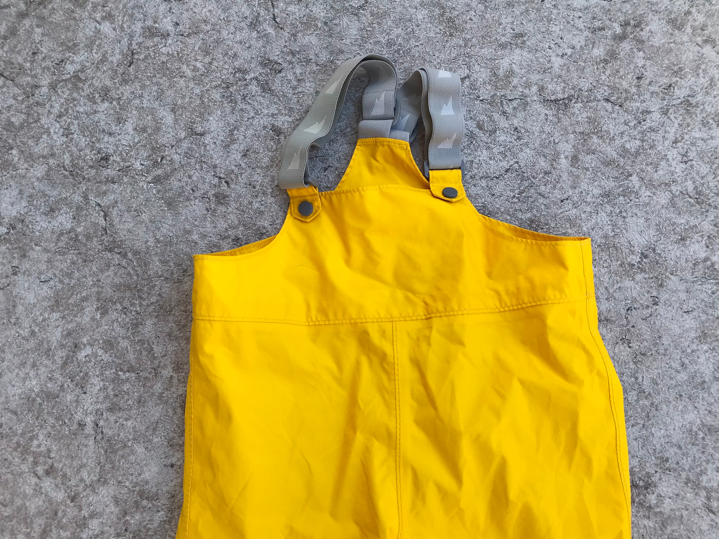 Rain Pants Child Size 8 MEC Yellow With Excellent