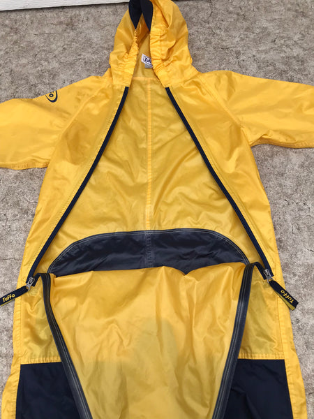 Rain Suit Child Size 4 Muddy Buddy Tuffo Pants Coat Excellent Yellow Blue