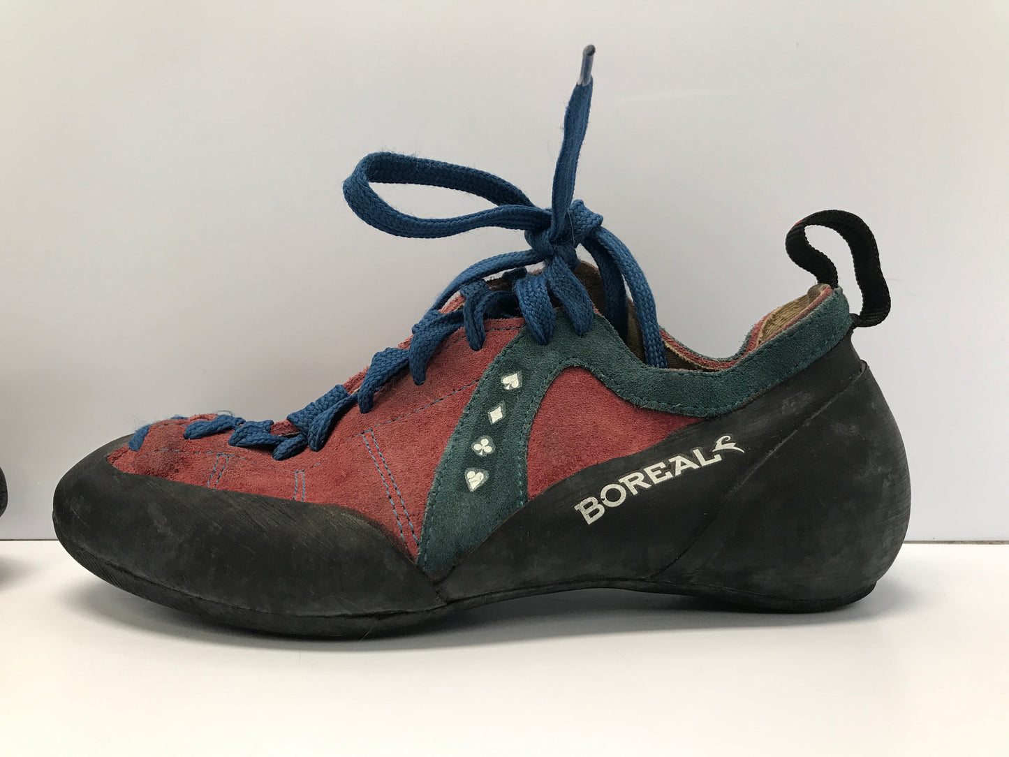 Rock Climbing Shoes Adult Size 7 Red Blue