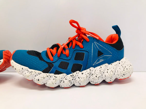 Runners Child Size 1 Reebox Blue Tangerine Excellent