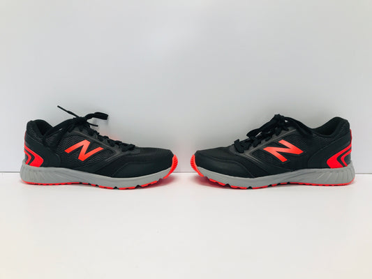 Running Shoes Men's Size 7 New Balance  Black Fushia Grey Like New