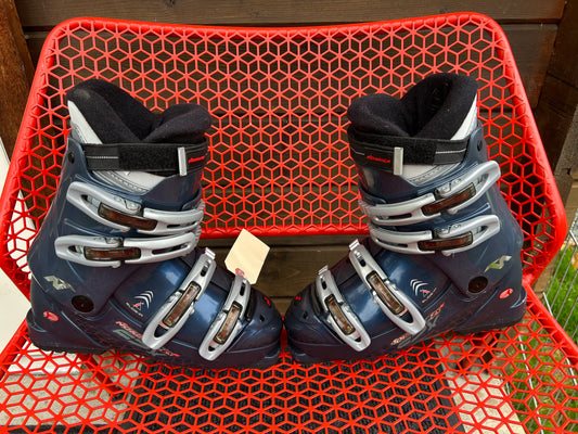 Ski Boots Mondo Size 26.5 Men Size 8 Women Size 9 Nordica 305 mm Denim Blue Excellent