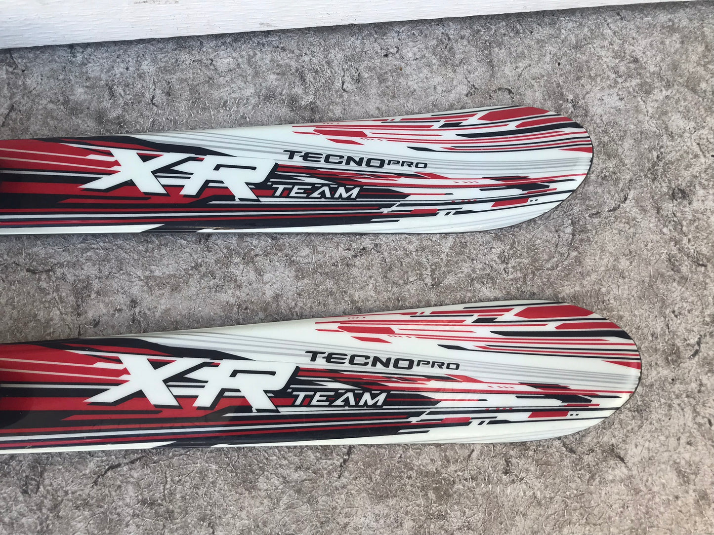 Ski 110 Tecno X Team Parabolic Red Black White With Bindings