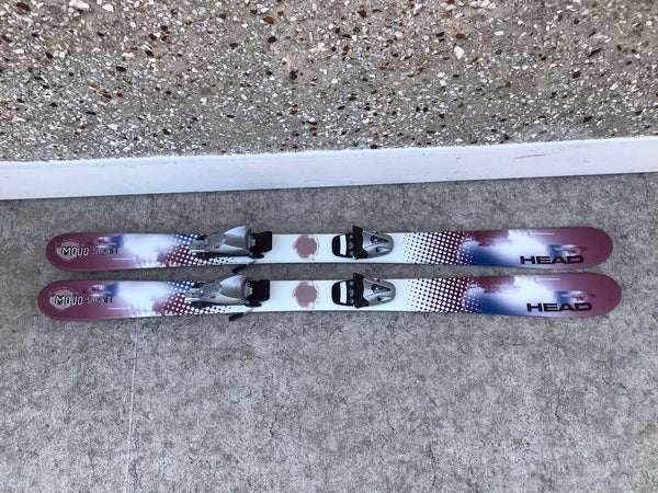 Ski 125 Head Mojo Spawn III Twin Tip Parabolic Red White With Bindings Excellent