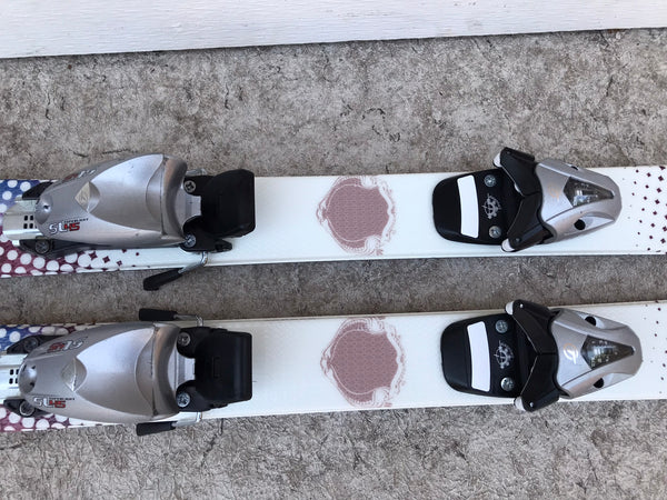 Ski 125 Head Mojo Spawn III Twin Tip Parabolic Red White With Bindings Excellent