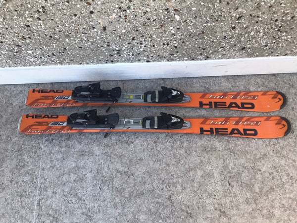 Ski 130 Head Parabolic Orange Black Grey With Bindings