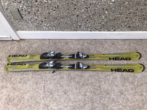 Ski 156 Head Parabolic Yellow Gold With Bindings Like New