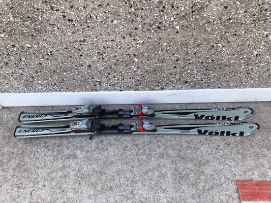 Ski 163 Volki Energy Parabolic  With Bindings Grey Outstanding Quality Excellent