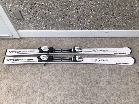 Ski 170 Fischer Viron Parabolic White Black With Bindings