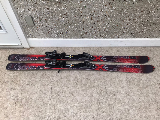 Ski 176 Salomen XWing Parabolic Red Black With Bindings