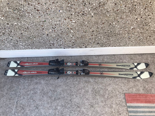 Ski 178 Dynastar Outland Grey Black Orange With Bindings Like New