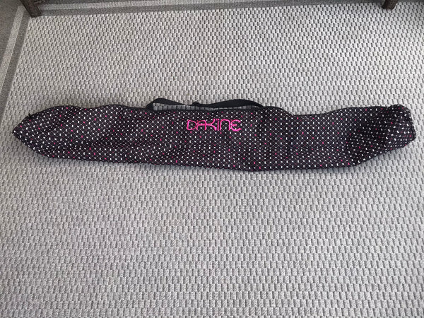 Ski Bag Fits 170 cm Dakine Jeep Print and Poodles Black And Pink As New