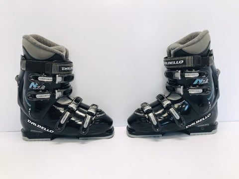 Ski Boot Mondo Size 25.5 Men's Size 8.5 Ladies Size 7.5 298 mm Dalbello Grey Black New Demo Model