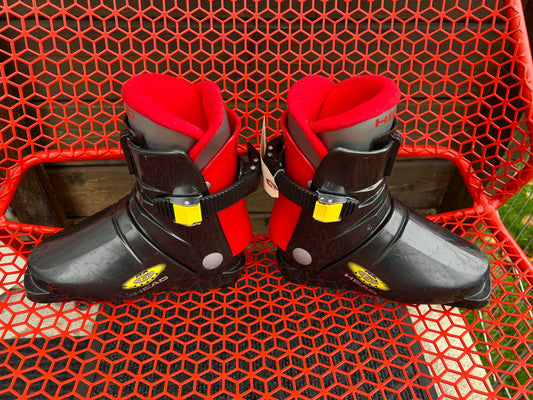 Ski Boots Mondo Size 20.0 child Size 1 Head 250 mm Black Red