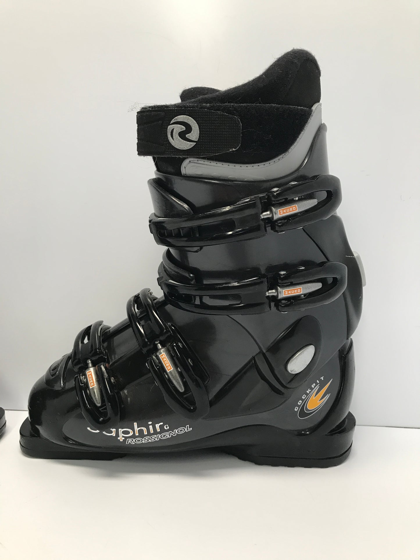 Ski Boots Mondo Size 24.5 Ladies Women's Size 6 285 mm Walk Ski Mode Black Excellent