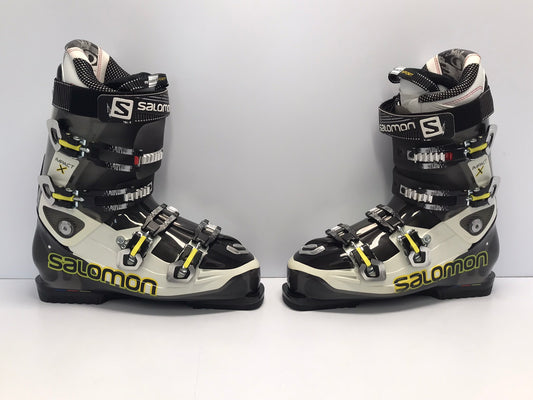 Ski Boots Mondo Size 30.5 Men's Size 12.5 347 mm Salomon Smoke Grey White  New