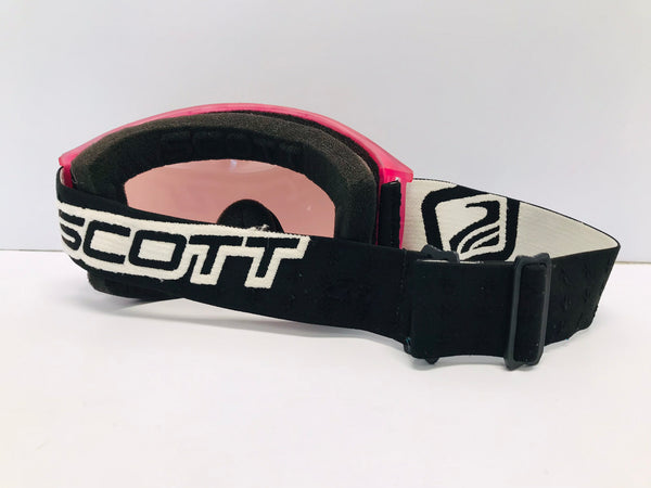 Ski Goggles Adult Large Smith Pink Black