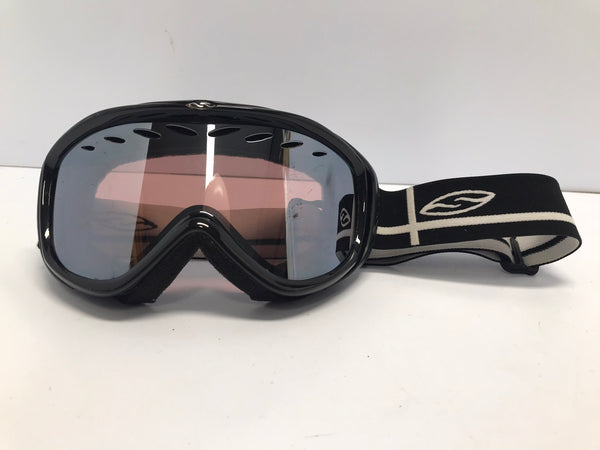 Ski Goggles Adult Size Medium Smite Black Mirrored