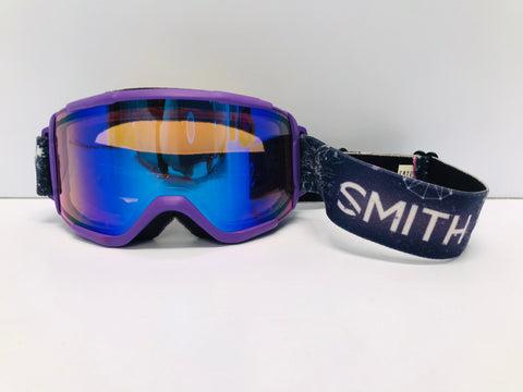 Ski Goggles Adult Small Smith Purple with Purple Lense