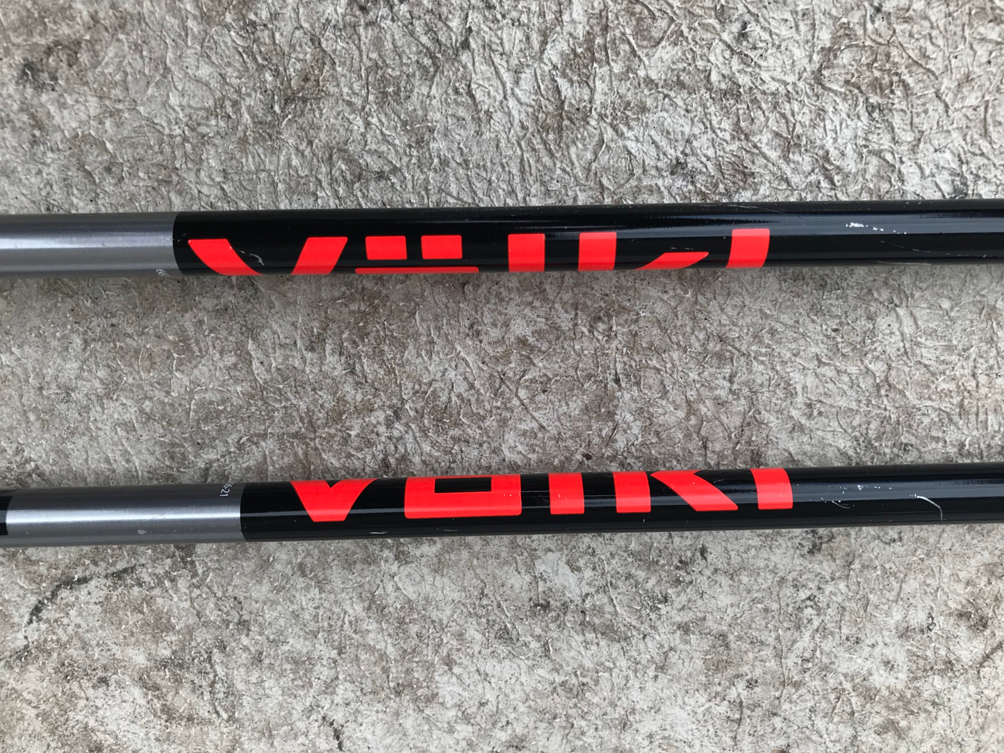 Ski Poles 36 inch 90 cm Volki Steel Orange Black Outstanding Quality Like New