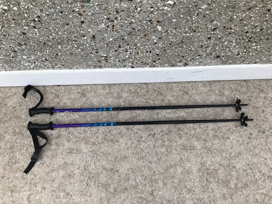 Ski Poles 48 inch 120 cm Scott Series 2 Assault Blue Black Excellent