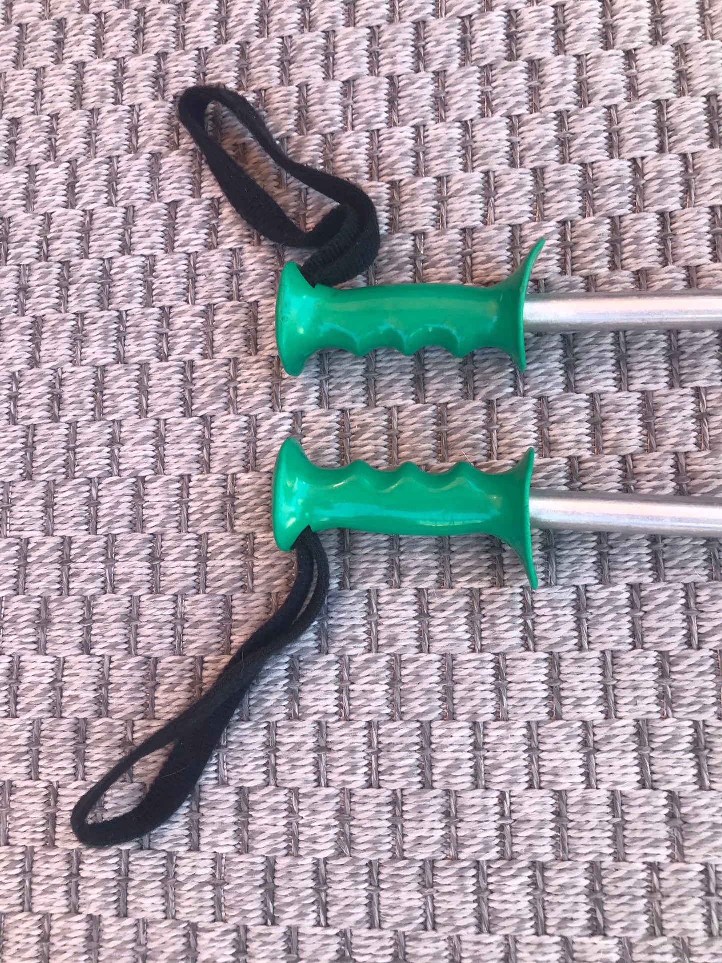 Ski Poles Adult Size 44 inch 110 cm Tomic Grey Green