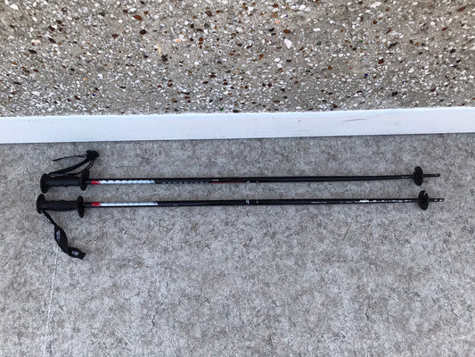 Ski Poles Adult Size 48 inch 120 cm K-2 Performa Black Grey Red Excellent