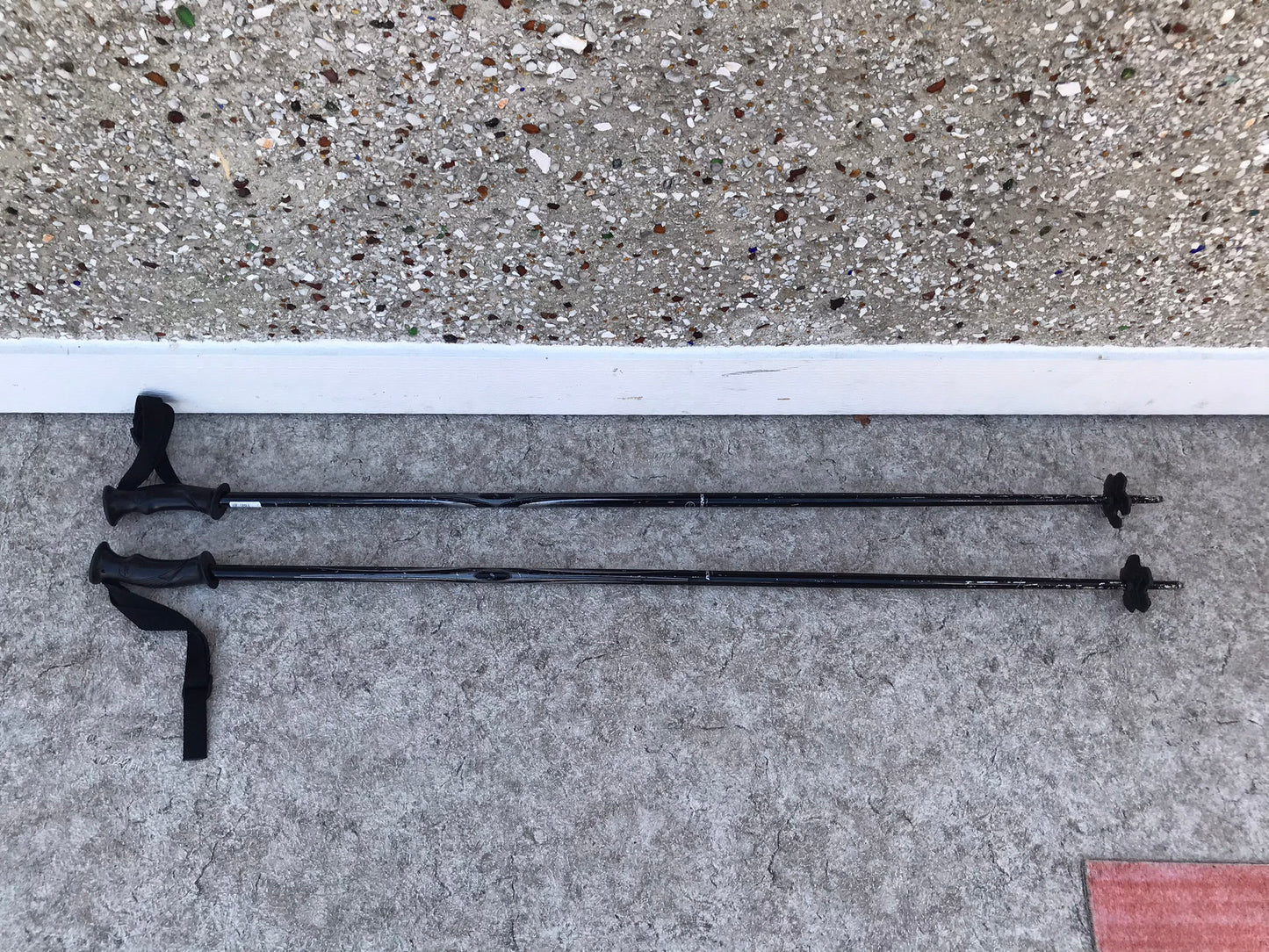 Ski Poles Adult Size 48 inch 120 cm Rossignol  Black Grey