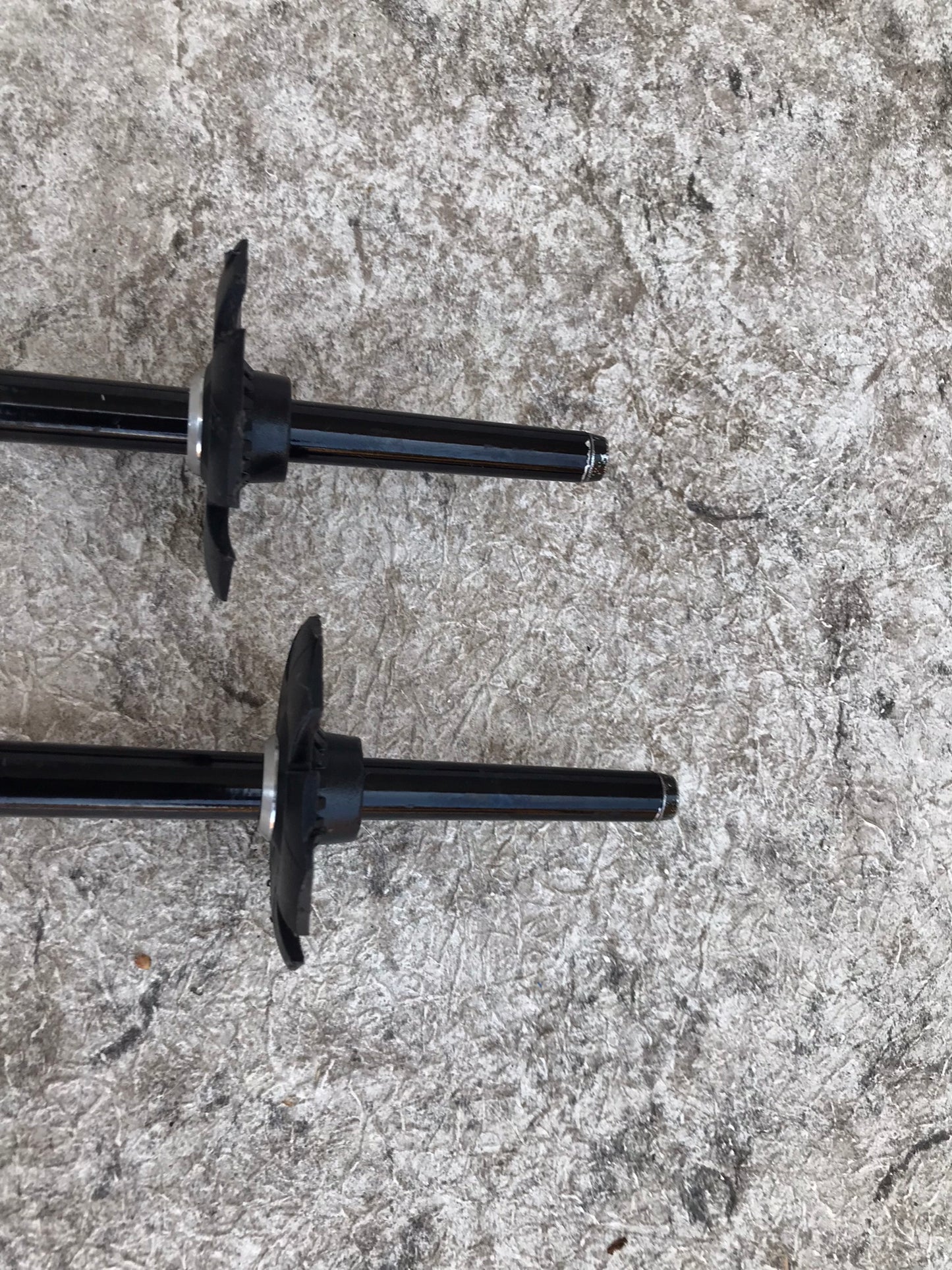 Ski Poles Adult Size 48 inch 120 cm Scott Black Silver Excellent