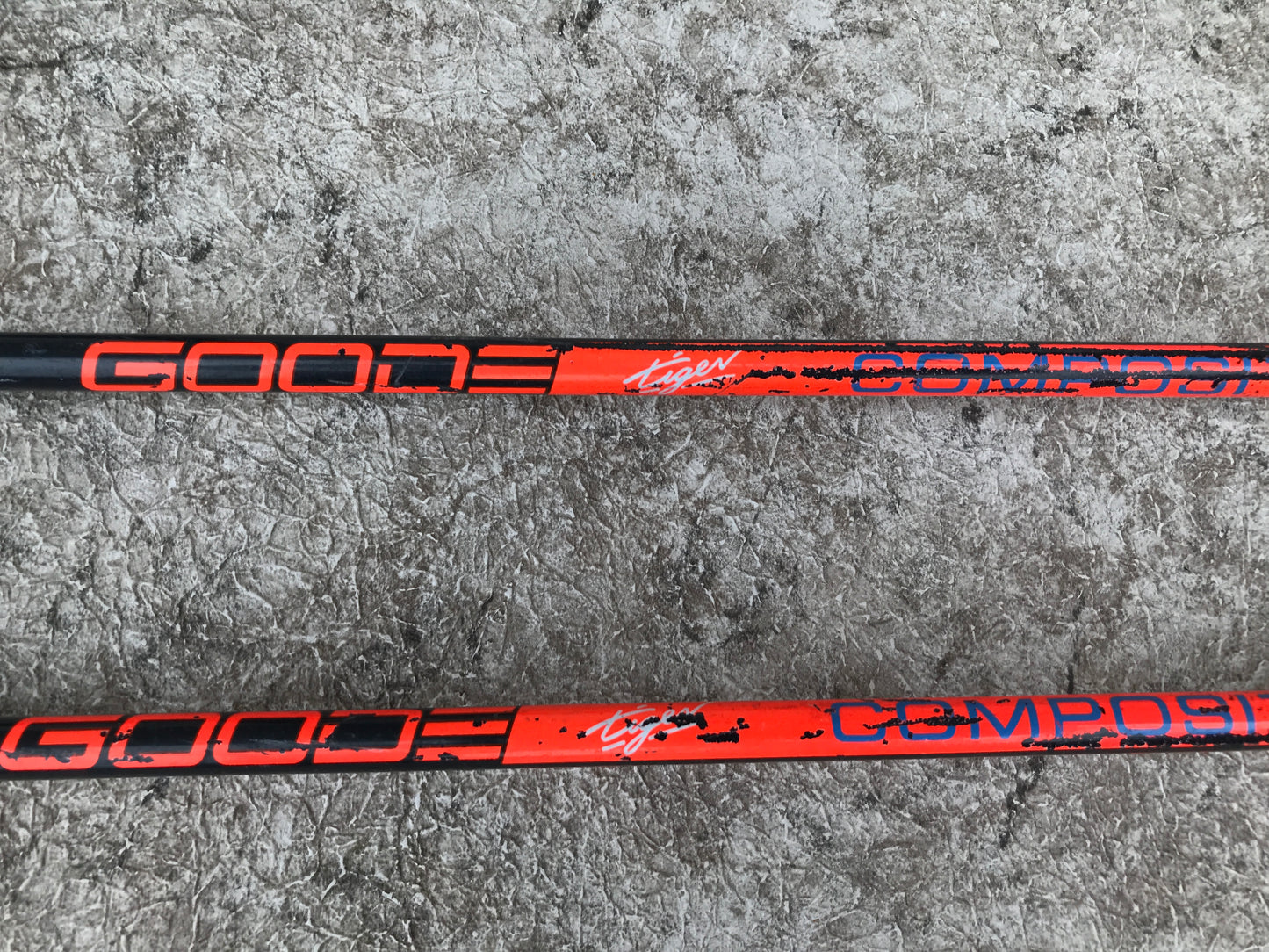 Ski Poles Child Size 44 inch Composite Black Tangerine