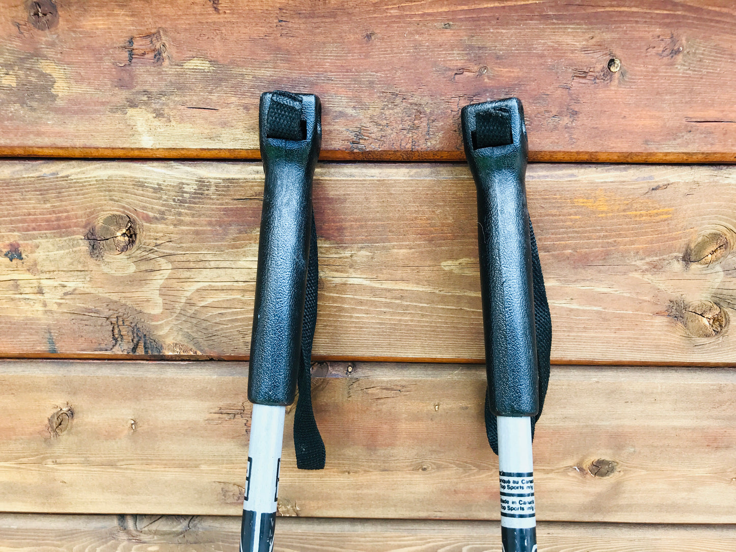 Ski Poles Cross Country Lahti 145cm Grey Black Excellent