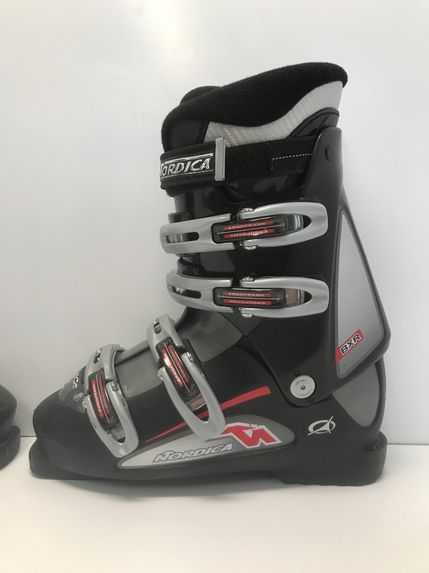 Ski Boots Mondo Size 27.0 Men Size 9.5 Women 10.5  310 mm Nordica Black Grey Red