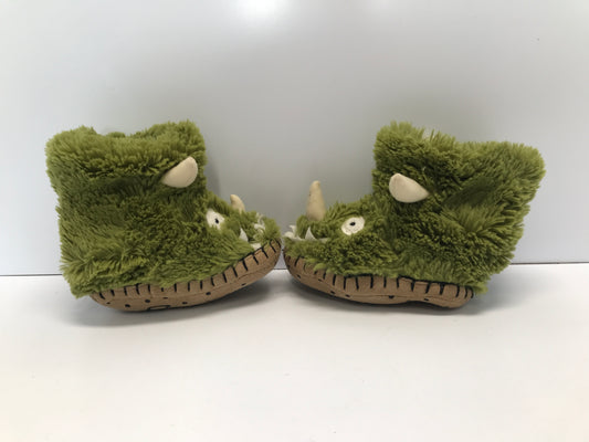 Slippers Child Size 5-7 Hatley Dino Like New