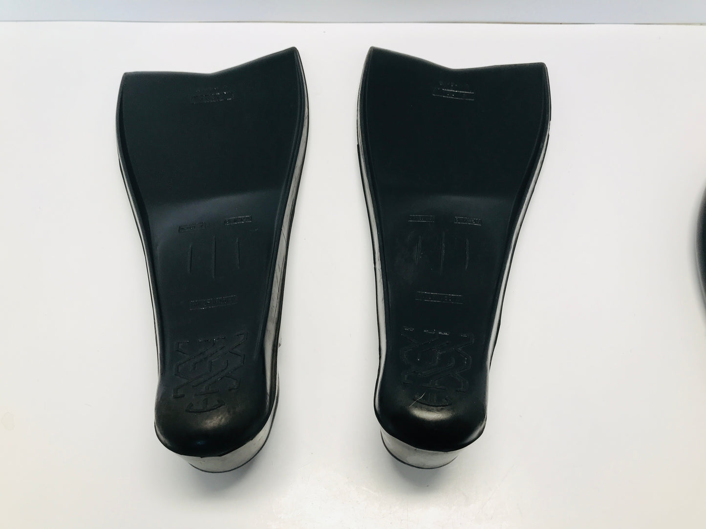 Snorkel Swim Surf Fins Set Men's Size 10-12 Adult   Black