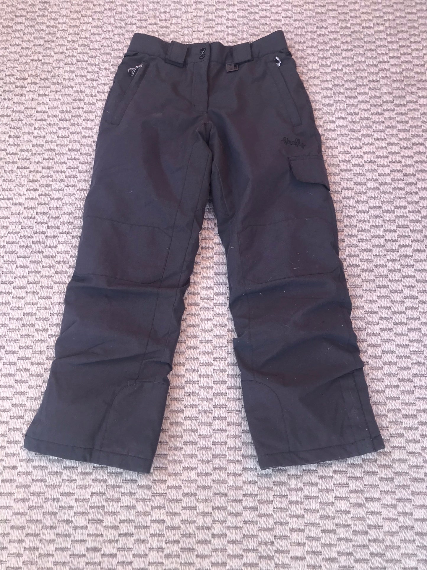 Snow Pants Child Size 12-14 Youth Firefly Smoke Grey Like New Outstanding Quality