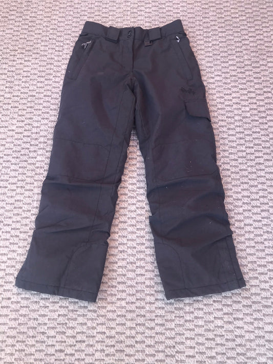 Snow Pants Child Size 12-14 Youth Firefly Smoke Grey Like New Outstanding Quality