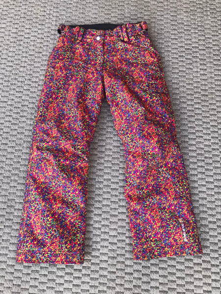 Snow Pants Child Size 14 Youth Sunice Grafitti Print Like New