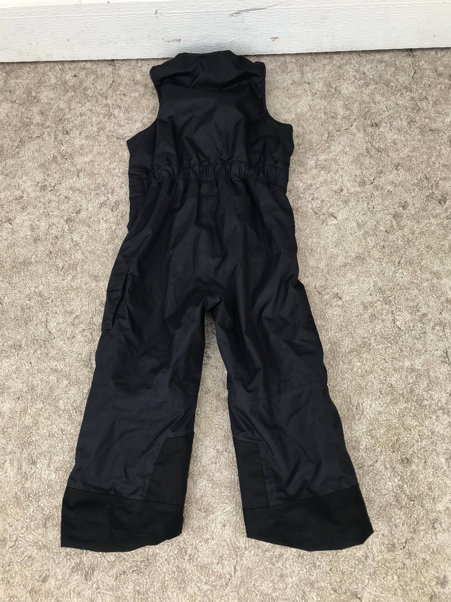 Snow Pants Child Size 3-4 The North Face Black With Bib Like New Outstanding Quality