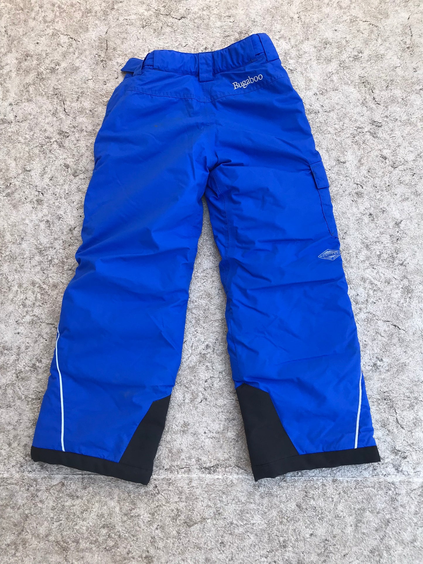 Snow Pants Child Size 7-8 Columbia Ocean Blue New Demo Model