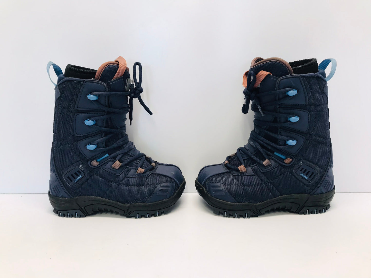 Snowboarding Boots Child Size 3 Lamar Blue New Demo Model