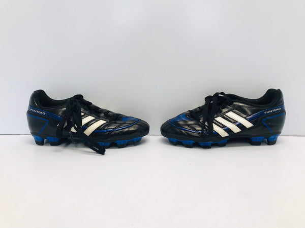 Soccer Shoes Cleats Child Size 1 Adidas Blue Black