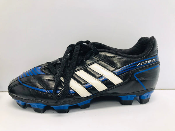 Soccer Shoes Cleats Child Size 1 Adidas Blue Black