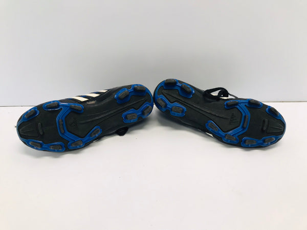 Soccer Shoes Cleats Child Size 1 Adidas Blue Black
