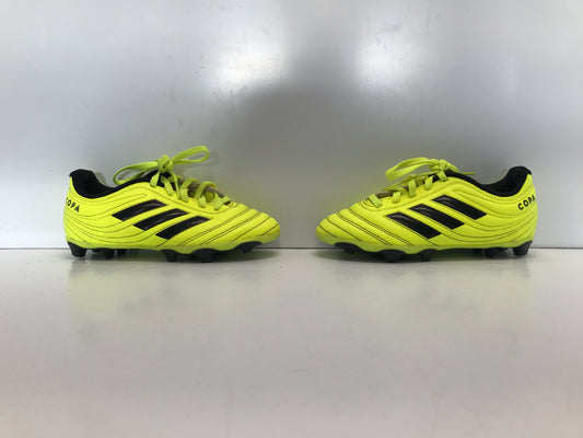 Soccer Shoes Child Size 12.5 Adidas Copa Black Lime Like New